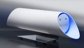 Innendesinfektions UVC kompakte Entkeimungslampe UV-Lampe Ozon Sterilisator Luftreiniger mit Lampenfassung und Fernbedienung,30W ozone base remote control
